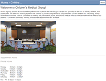 Tablet Screenshot of childrensmedicalhome.com